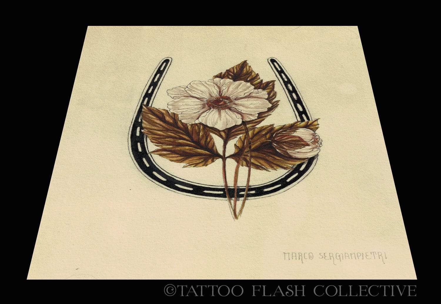 Marco Sergiampietri Print #6- 12''x18'' - tattooflashcollective