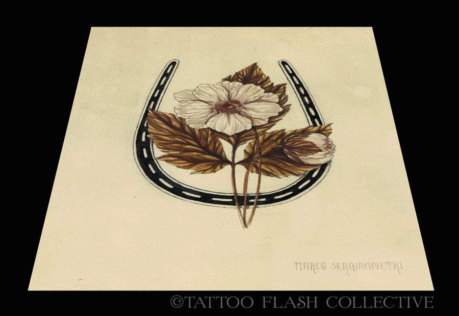 Marco Sergiampietri Print #6- 12''x18'' - tattooflashcollective