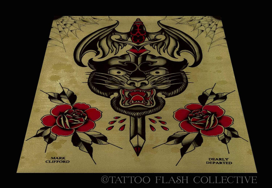 Mark Clifford  Print#1 13''x 19'' - tattooflashcollective