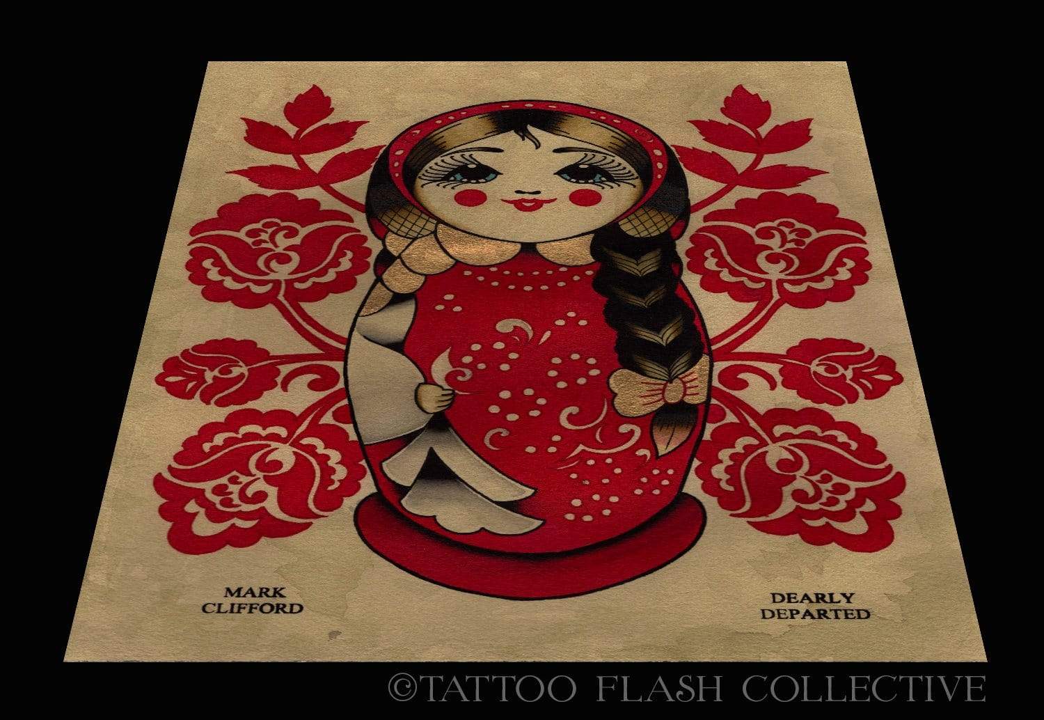 Mark Clifford Print #3 12"x16" - tattooflashcollective