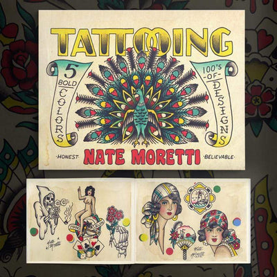 Nate Moretti Books Nate Moretti Traditional Tattoo Book