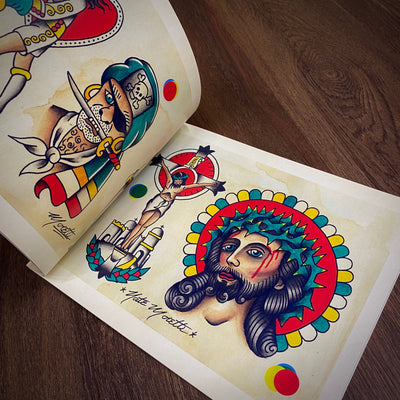 Nate Moretti Books Nate Moretti Traditional Tattoo Book