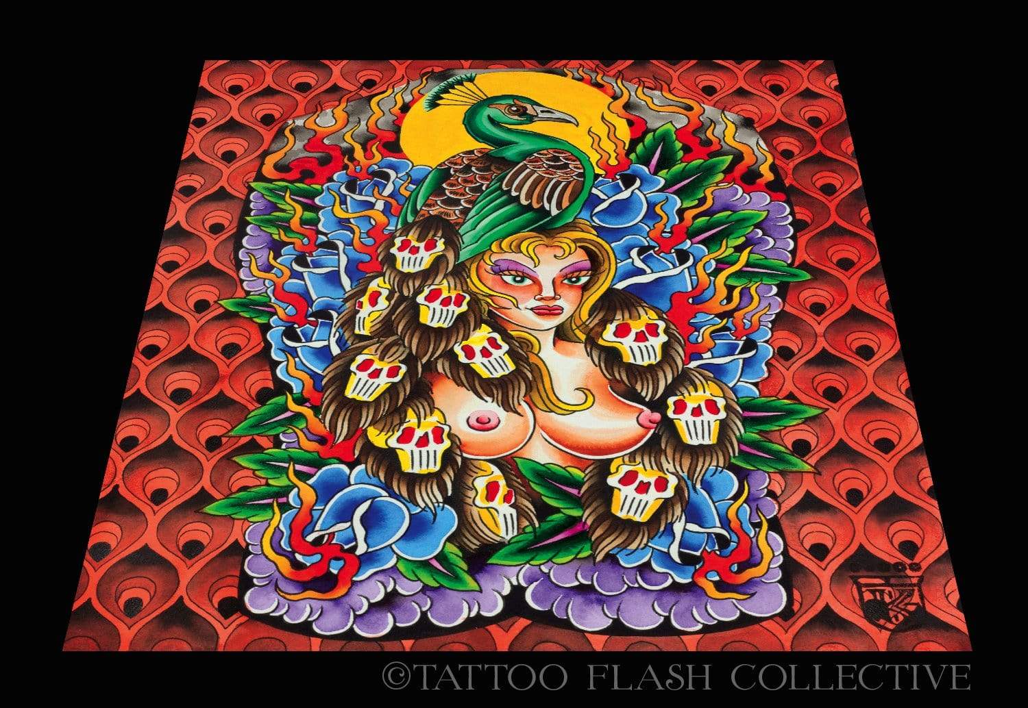 Noryan Baker Print#11 16"x20" - tattooflashcollective