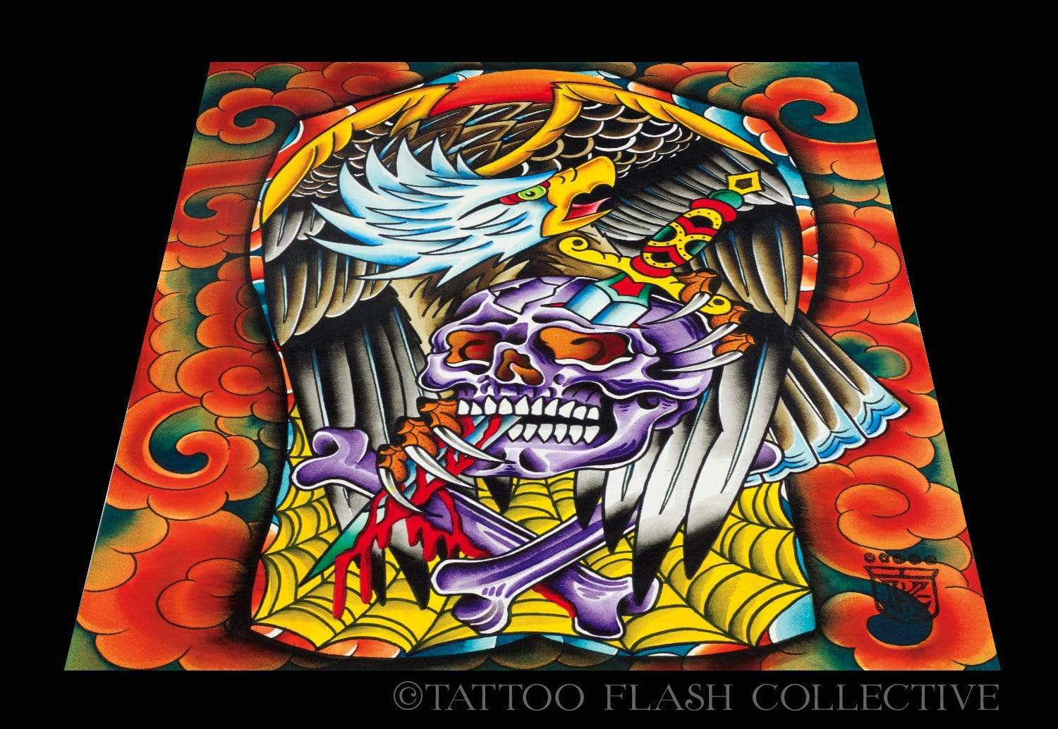 Noryan Baker Print#13 16"x20" - tattooflashcollective