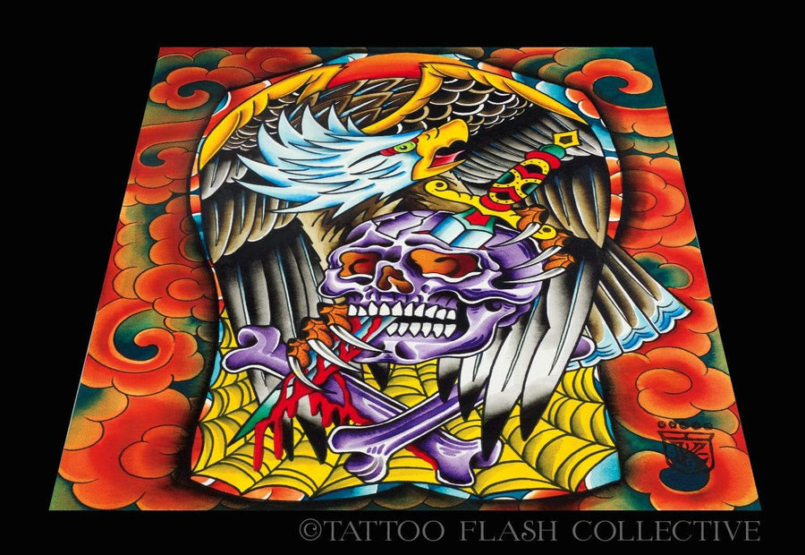 Noryan Baker Print#13 16"x20" - tattooflashcollective