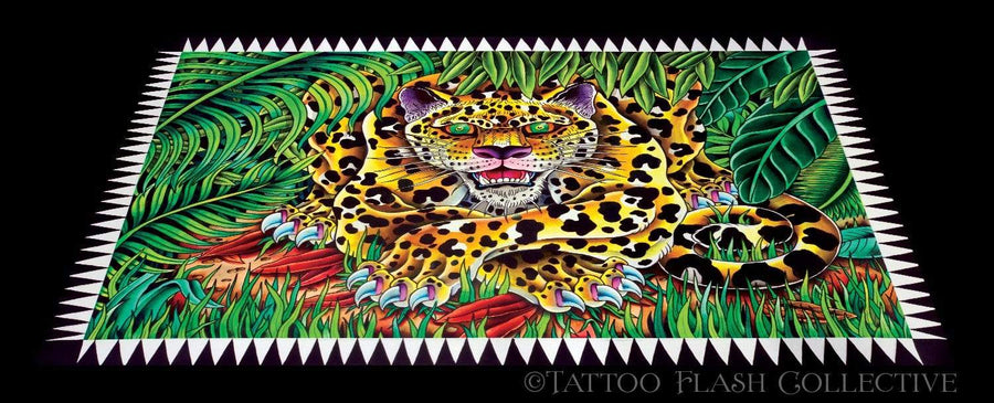 Noryan Baker Print#16 22"x30" - tattooflashcollective