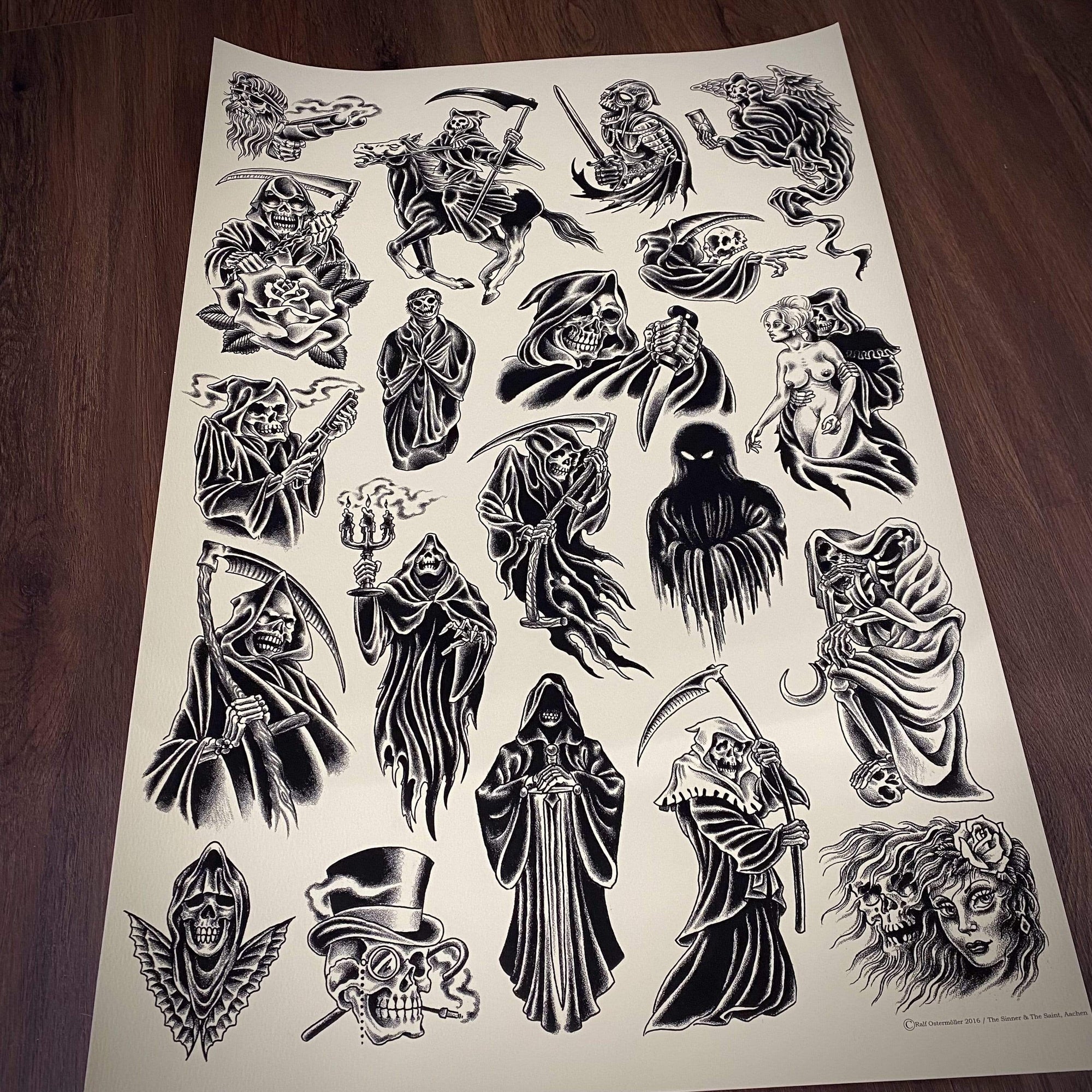 Osti prints 20"x30" Osti- Reaper Print 20"x30"