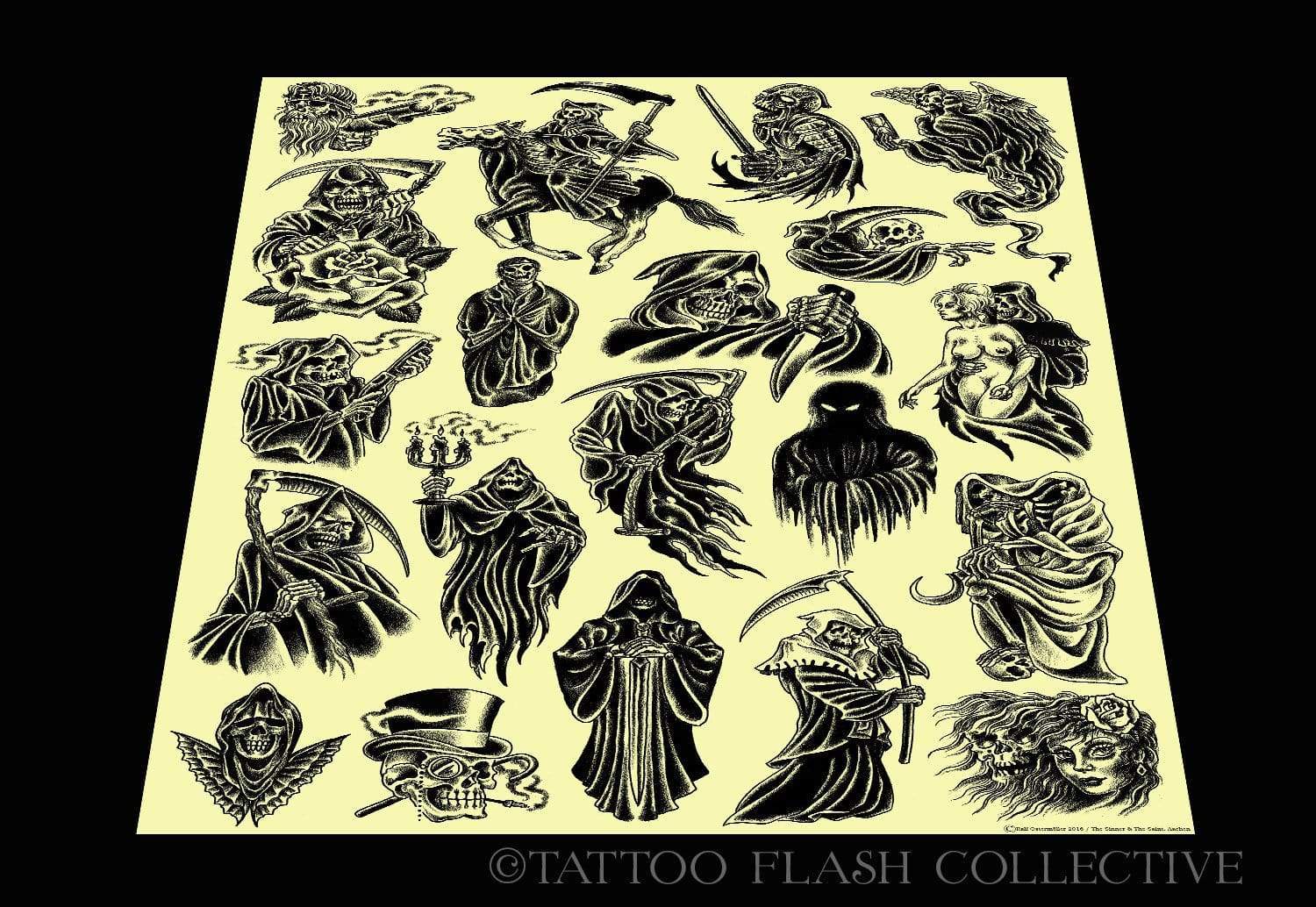 Osti prints 20"x30" Osti- Reaper Print 20"x30"