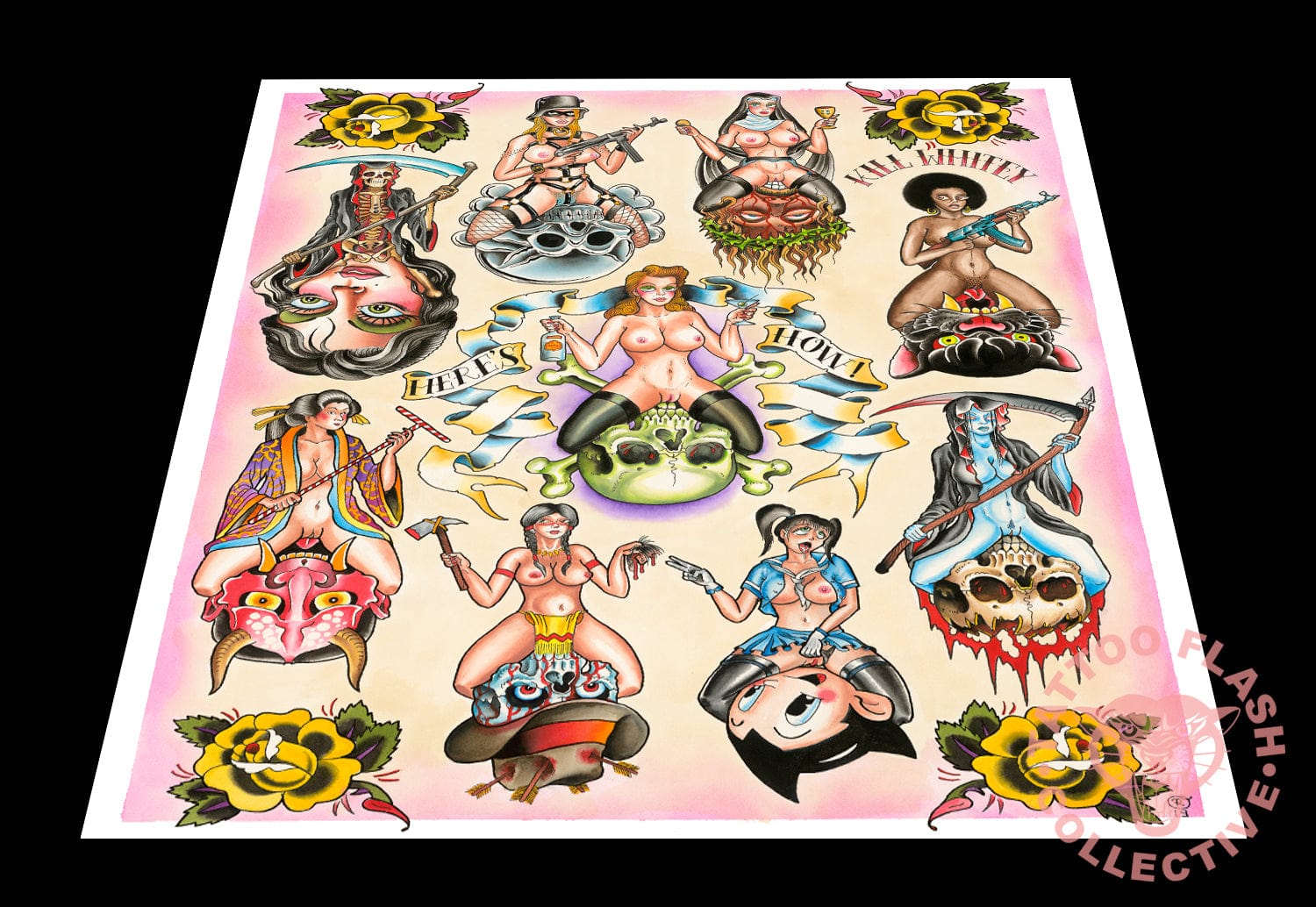 Osti prints Osti Print#2 18"x24"