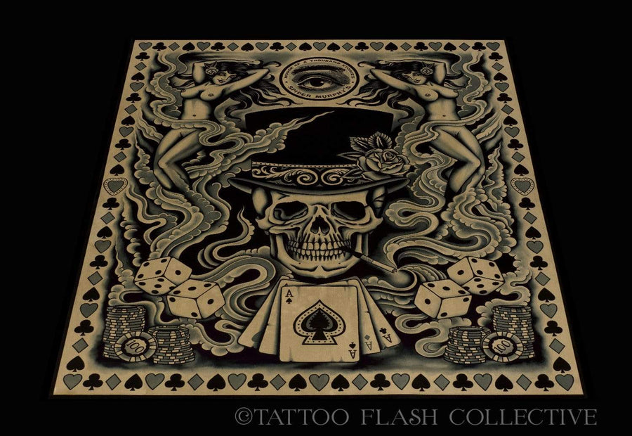 Paul Dobleman Print#2 16"x20" or 11"x14" - tattooflashcollective