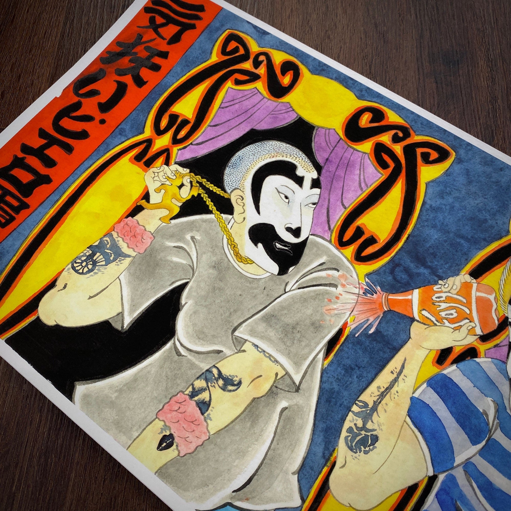 Randy Hall prints Randy Hall ICP Print#6  10"x20"