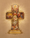 Religious Cross Print#2 8"X10"-16"x20" - tattooflashcollective