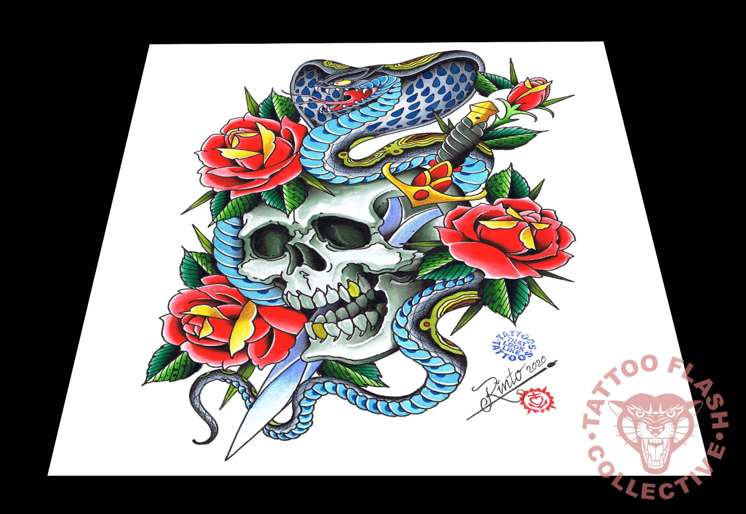 Rinto prints Rinto Print#4 8"X10"