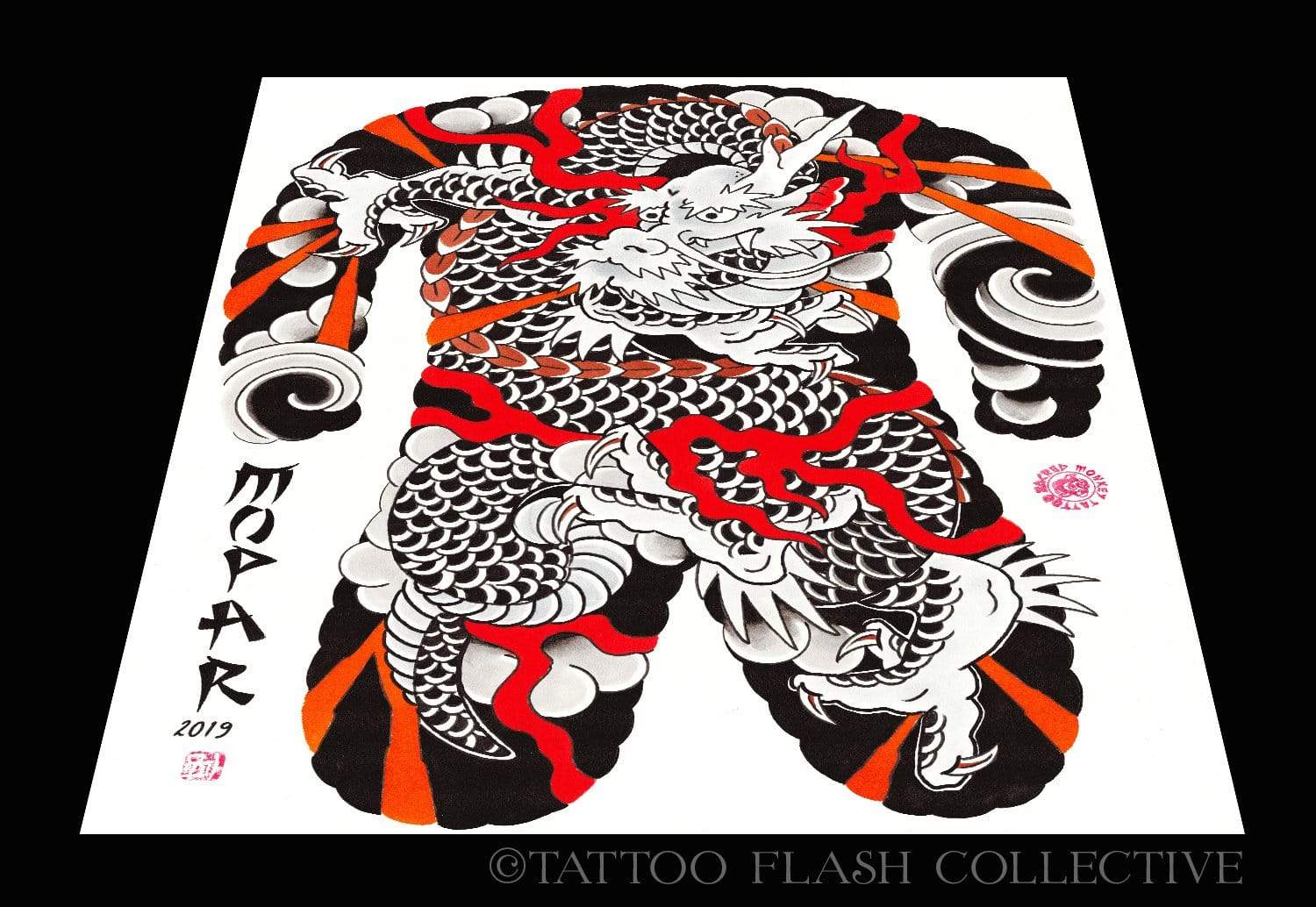 Rob Mopar Print 5- 16"x20" and 18"x24" - tattooflashcollective