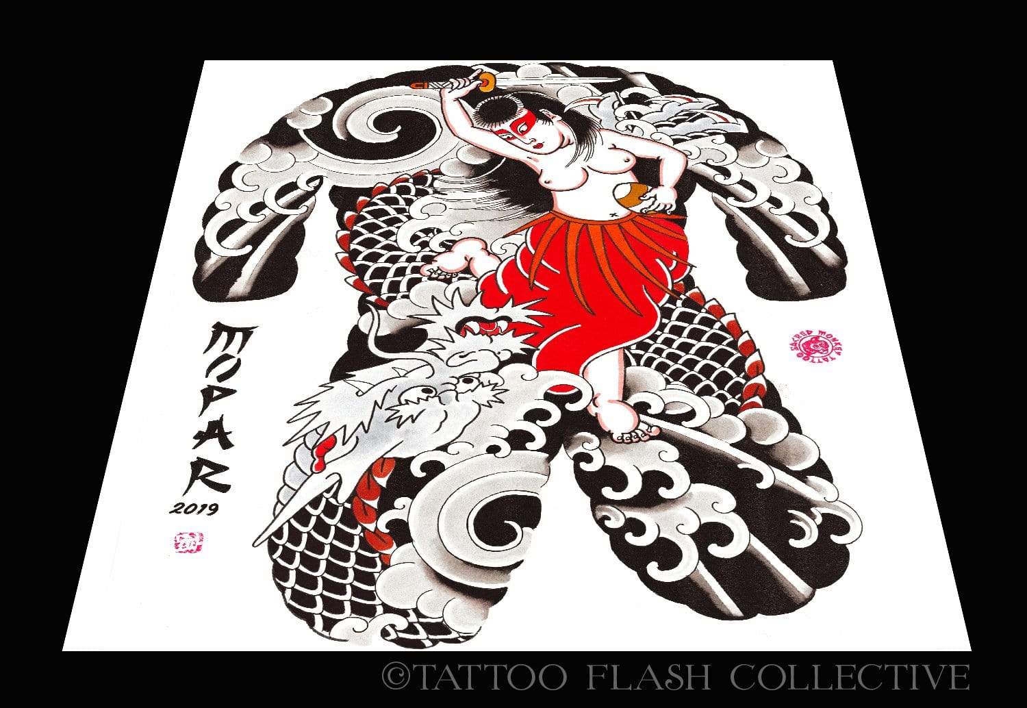 Rob Mopar Print 7- 16"x20" and 18"x24" - tattooflashcollective