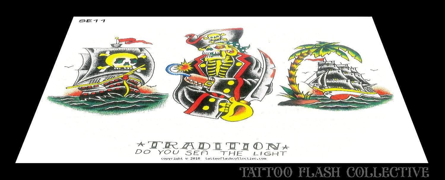 Sailor Eddie #11 - tattooflashcollective
