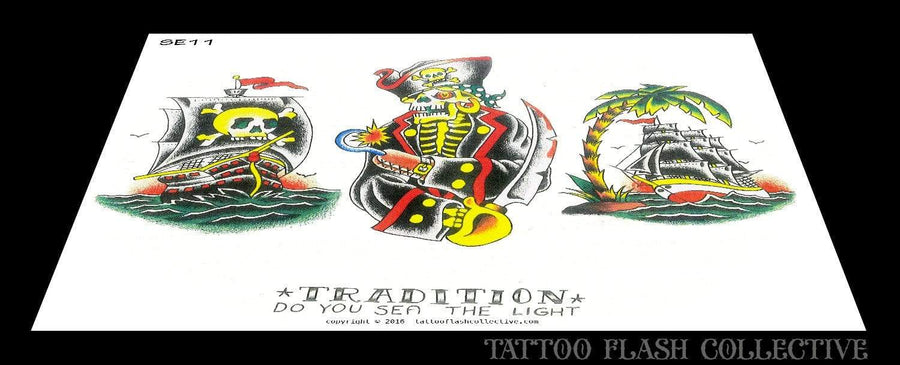 Sailor Eddie #11 - tattooflashcollective