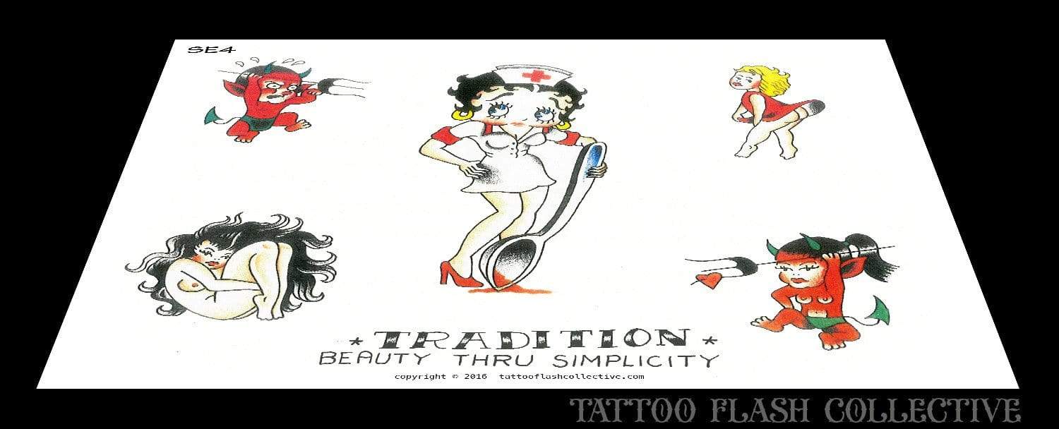 Sailor Eddie #4 - tattooflashcollective