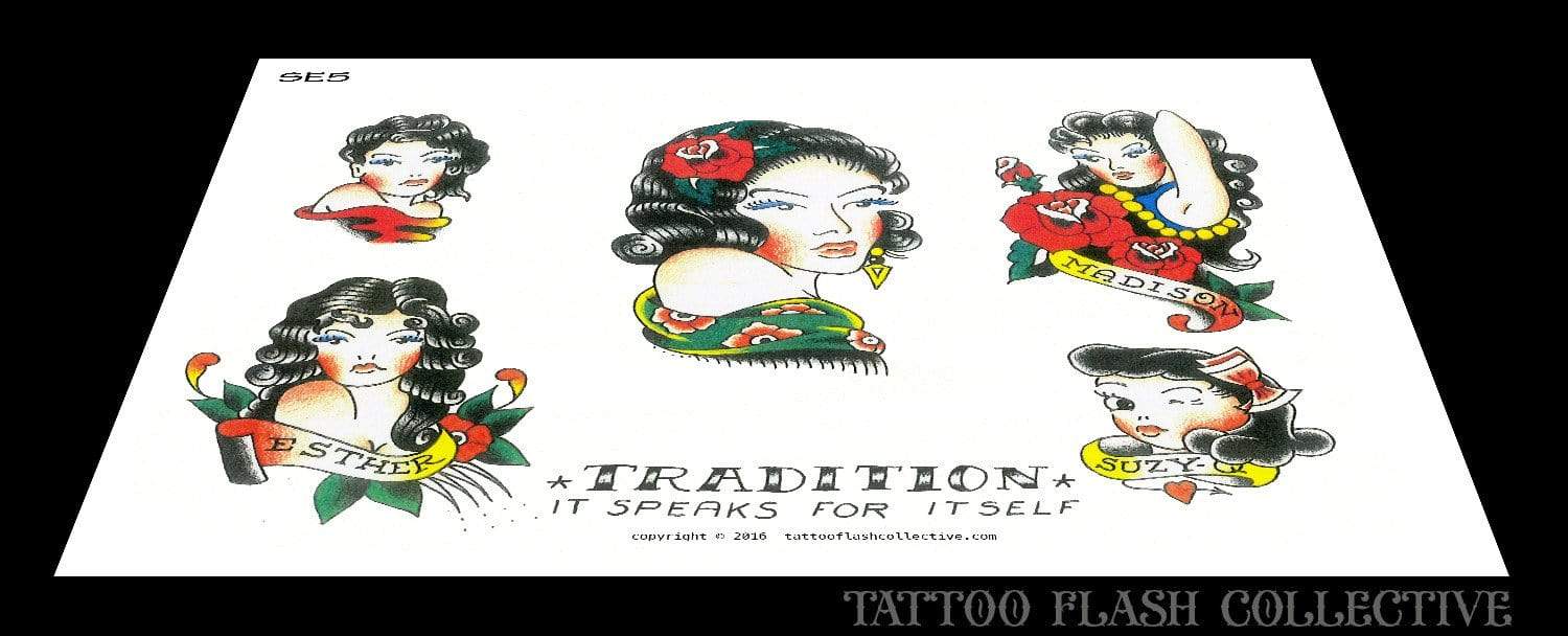 Sailor Eddie #5 - tattooflashcollective