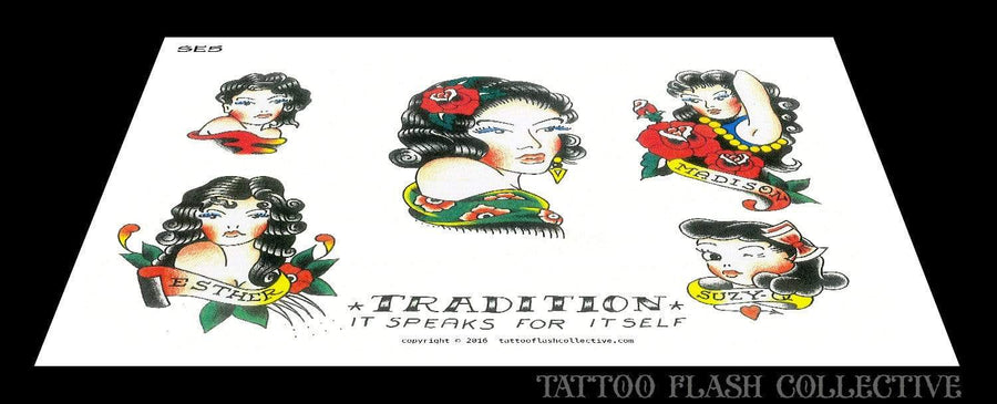 Sailor Eddie #5 - tattooflashcollective