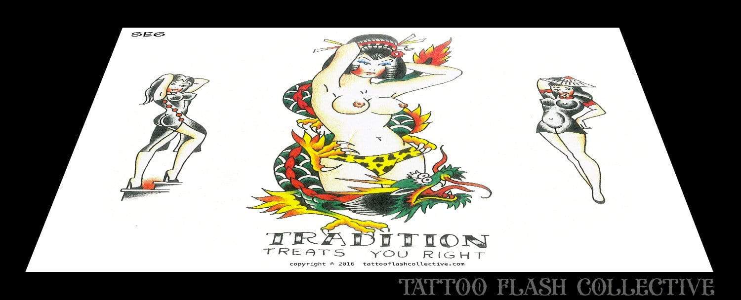 Sailor Eddie #6 - tattooflashcollective