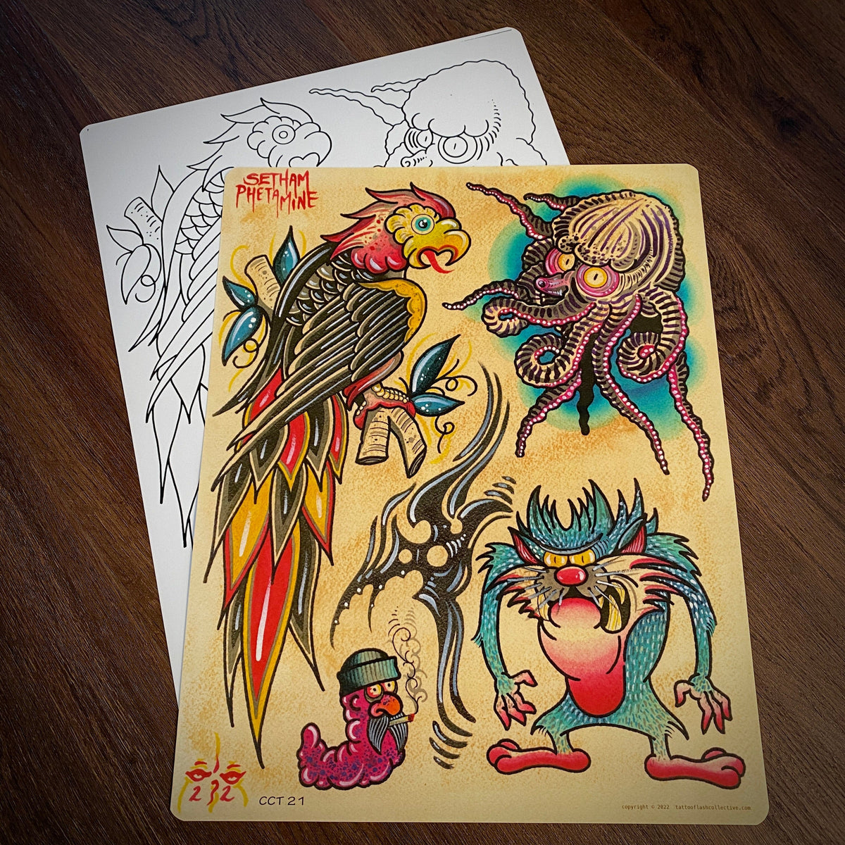 tattoo flash tattooflashcollective