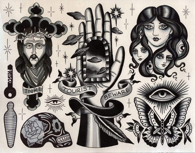 Tattoo Flash Collective Books Breakfast club book