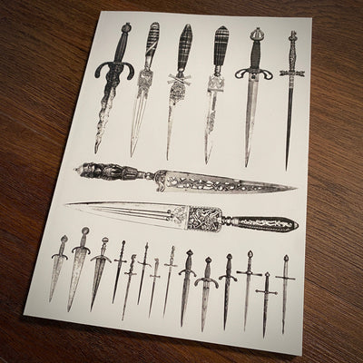 Tattoo Flash Collective Books Daggers