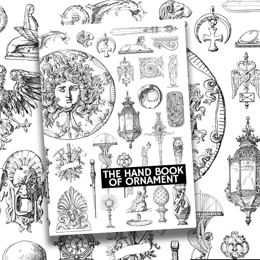 Tattoo Flash Collective Books Handbook Of Ornament