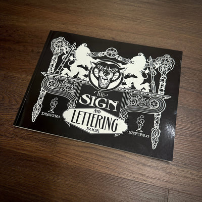 Tattoo Flash Collective Books The Sign & Lettering Book