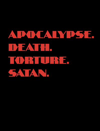 Tattoo Flash Collective digital books Apocalypse Death Torture Satan