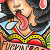 Tyler Harrington#4- 12"x16" or 18"x24" - tattooflashcollective